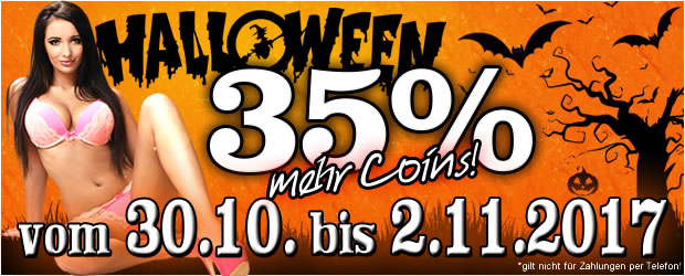 Halloween-Bonus bei JetztLive!