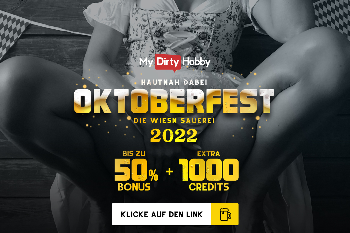 Banner: Oktoberfest bei My Dirty Hobby